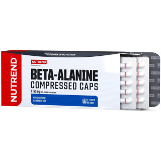 Beta Alanine Compressed Caps 90, Nutrend – wsparcie wydolności i siły!