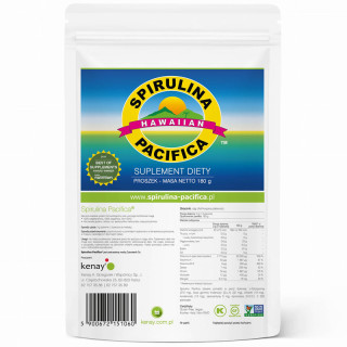 Spirulina Hawaiian Pacifica 180g, KenayAG – spirulina wspomagająca system immunologiczny i pomaga kontrolować wagę!