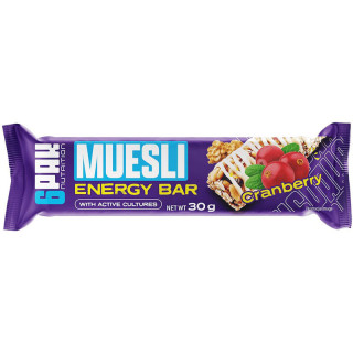 Muesli Energy Bar 30g, 6PAK Nutrition - szybkie źródło energii!