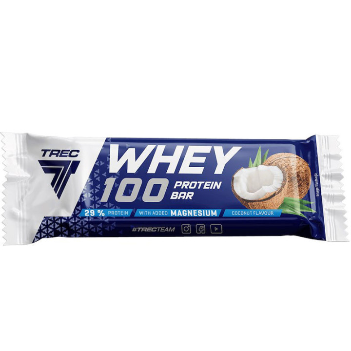 Whey 100 Protein Bar 40g, Trec – wsparcie mięśni, regeneracji!