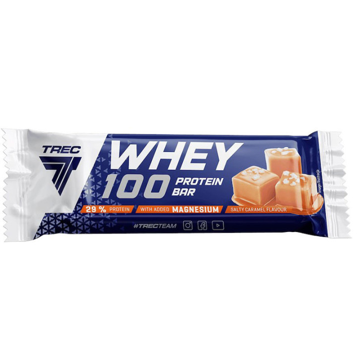 Whey 100 Protein Bar 40g, Trec – wsparcie mięśni, regeneracji!
