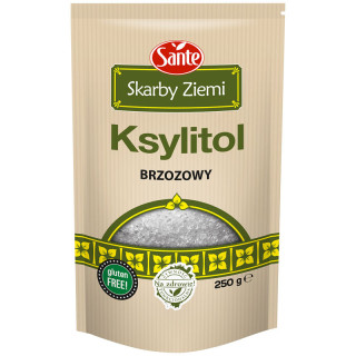 Skarby Ziemi Ksylitol Brzozowy 250g, Sante - naturalny zamiennik cukru!