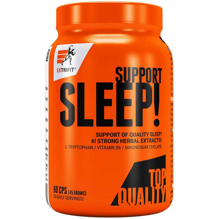 Sleep! Support 60 kapsułek, Extrifit – wsparcie naturalnego snu!