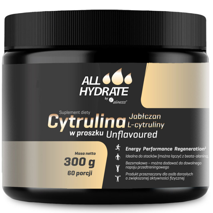 Cytrulina 300g, ALLHydrate – wsparcie wydolności treningowej!