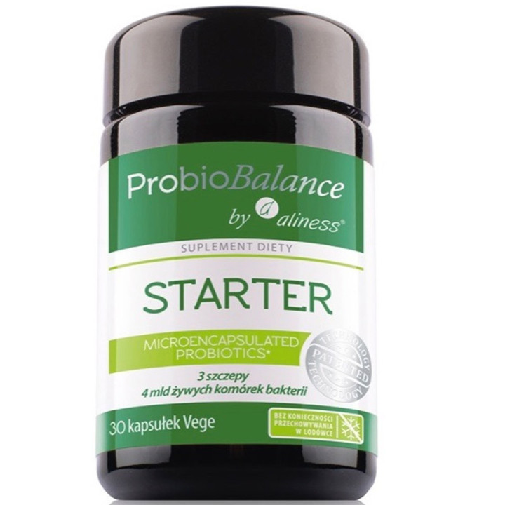 ProbioBalance Starter 30 caps, Aliness – łagodny produkt na trawienie!