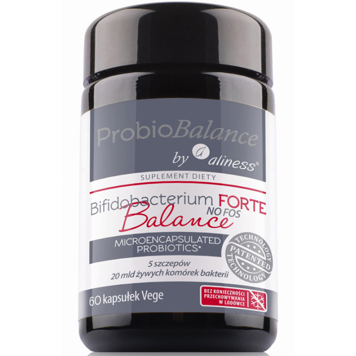 ProbioBalance Bifidobacterium Forte Balance No Fos 60c - na jelita!