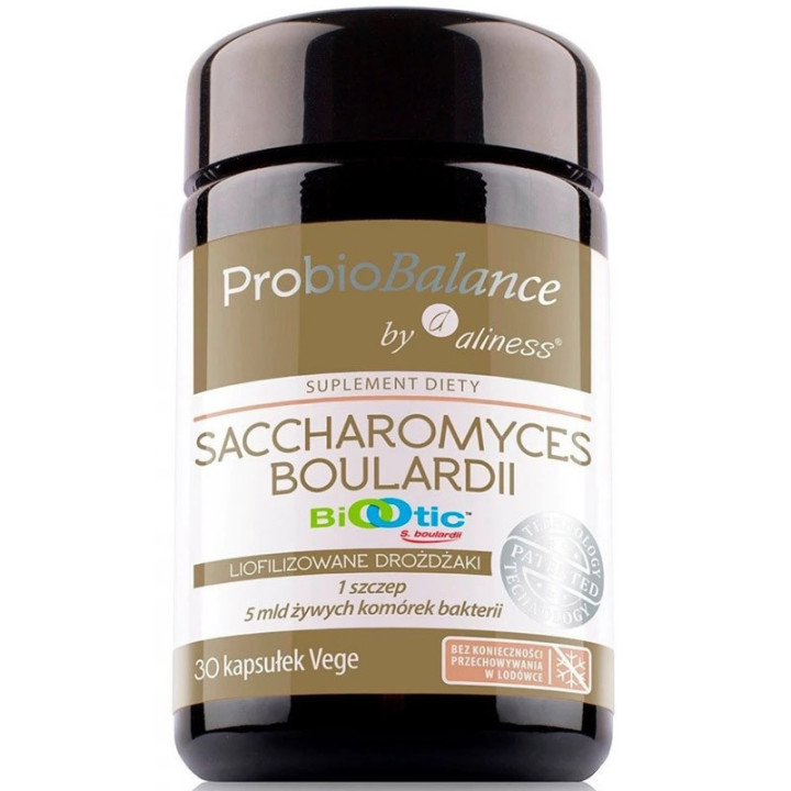 ProbioBalance Saccharomyces Boulardii 30c, Aliness – ochrona jelit!