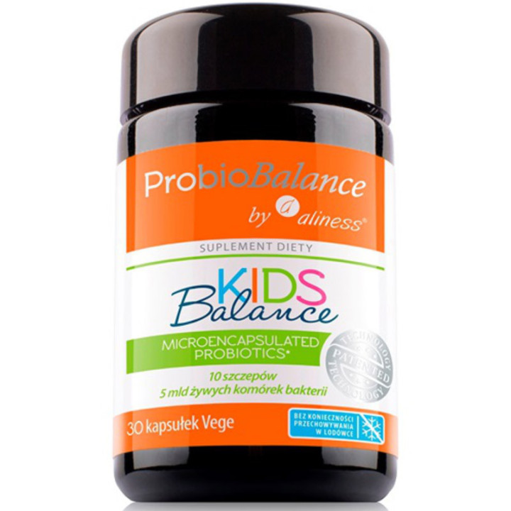 ProbioBalance Kids Balance 30 kapsułek, Aliness – produkt dla dzieci!