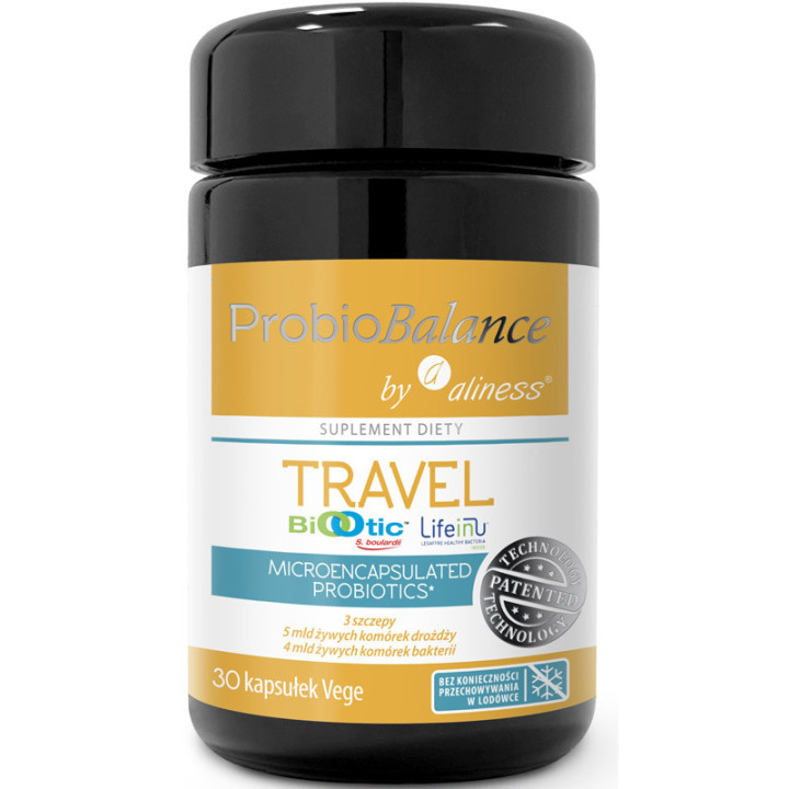 ProbioBalance Travel 30c, Aliness – kompleksowy probiotyk podróżny!
