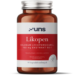 Likopen Solanum Lycopersicum 90 kapsułek, UNS – silna ochrona antyoksydacyjna!