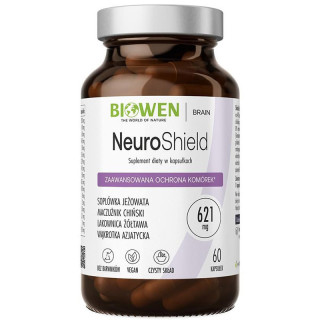 Neuro Shield 60 kapsułek, Biowen – kompleksowe wsparcie mózgu!