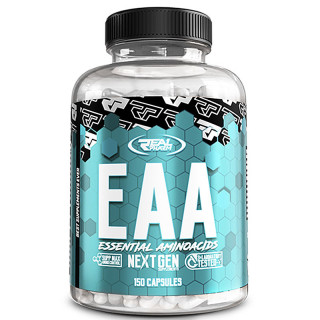 EAA 150 kapsułek, Real Pharm – kompleks aminokwasów egzogennych!