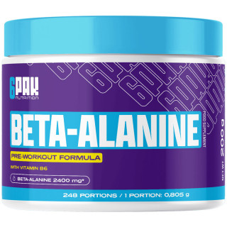 Beta-Alanine 200g, 6Pak Nutrition – zwiększ swoją wytrzymałość!