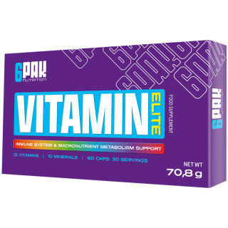 Vitamin Elite 60 kapsułek, 6Pak – wspiera ogólne zdrowie organizmu!