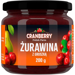 Żurawina z Gruszką i Pomarańczą 200g, Cranberry – harmonia smaku!