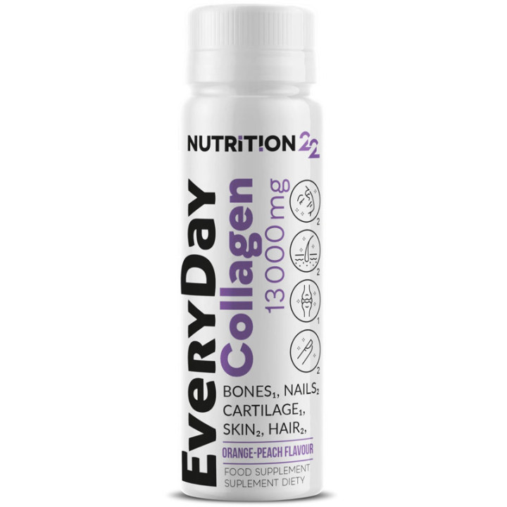 EveryDay Collagen Shot 1300mg 80ml, Nutrition22 – codzienna regeneracja!