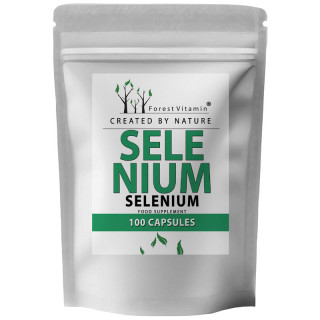 Selenium 200ug 100caps, Forest Vitamin – wsparcie odporności, tarczycy