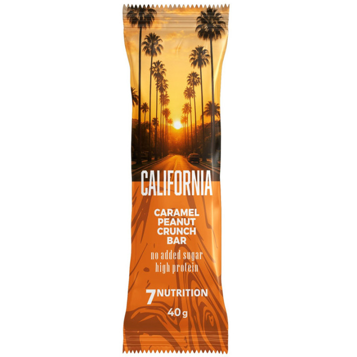 Bar California 40g, 7Nutrition – idealna przekąska dla aktywnych!