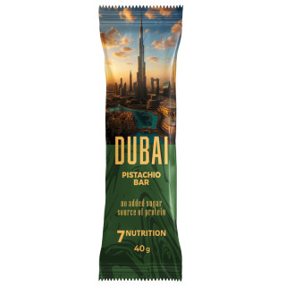 Bar Dubai 40g, 7Nutrition – wyjątkowa przekąska łącząca smak, sytość!