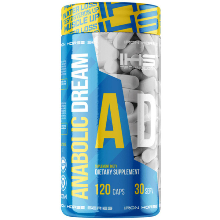 Anabolic Dream 120caps, IHS – siła, masa mięśniowa i regeneracja!