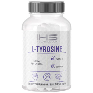 L-Tyrosine 60 kapsułek, IHS – czysta moc dla umysłu i organizmu!