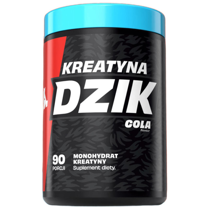 Dzik Kreatyna 369g, WKDZIK - skuteczne wsparcie siły, wydolności!