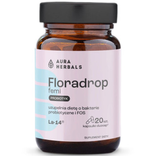 Floradrop Femi 20 kapsułek, Aura Herbals – z myślą o kobietach!