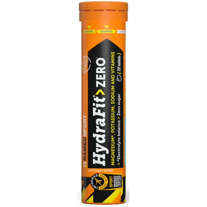 HydraFit Zero 20 tabletek, Namedsport - zaawansowany kompleks elektrolitów i witamin!
