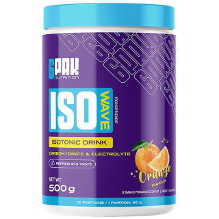 Iso Wave 500g, 6PAK Nutrition - izotoniczny koncentrat wspierający nawodnienie!