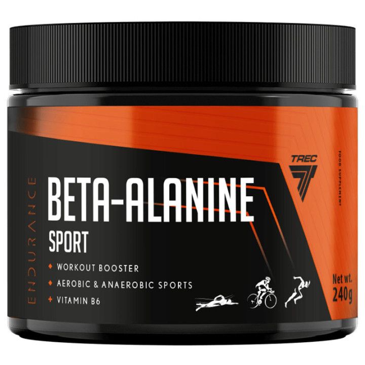 Endurance Beta-Alanine Sport 240g, Trec - zaawansowane wsparcie wytrzymałości!