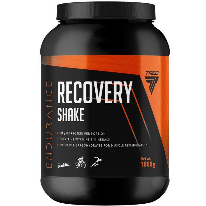 Endurance Recovery Shake 1000g, Trec - kompleksowa regeneracja potreningowa!