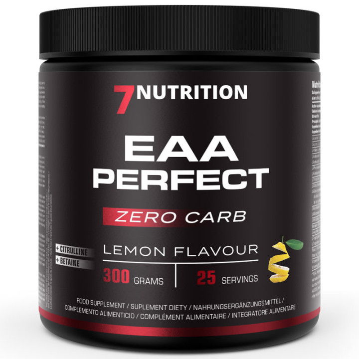 EAA Perfect 300g, 7Nutrition - kompleks aminokwasów egzogennych!