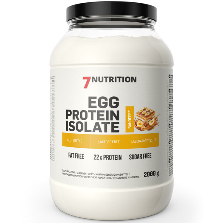 EGG Protein Isolate 2000g, 7Nutrition – izolat białka jaja kurzego!
