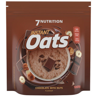 Instant Oats 1000g, 7Nutrition - błyskawiczne płatki owsiane dla energii!