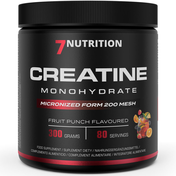Creatine Monohydrate 300g, 7Nutrition - wspomaga procesy anaboliczne!