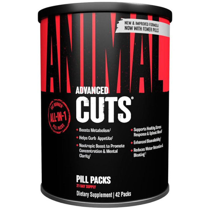 Animal Cuts 42 saszetki, Universal – Twój najlepszy spalacz tłuszczu!