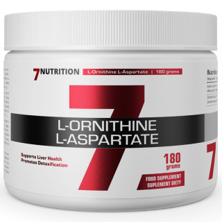 L-Ornithine L-Aspartate 180g, 7Nutrition - profesjonalne wsparcie regeneracji!