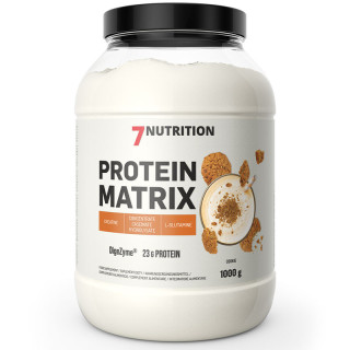 Protein Matrix 1000g, 7Nutrition - odżywka białkowa z kreatyną, glutaminą i enzymami trawiennymi!