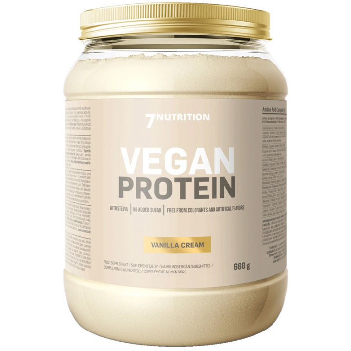 Vegan Protein 660g, 7Nutrition – roślinne wartościowe źródło białka!