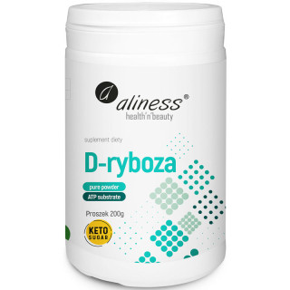 D-Ryboza 200g, Aliness – wsparcie energii, regeneracji i wydolności organizmu!