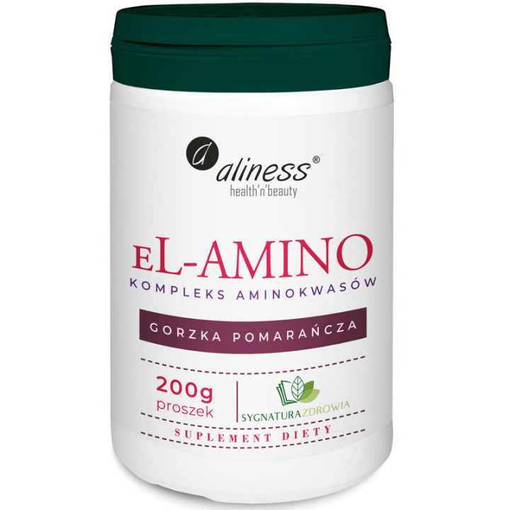 El-Amino Kompleks Aminokwasów 200g, Aliness - zaawansowany kompleks aminokwasów!
