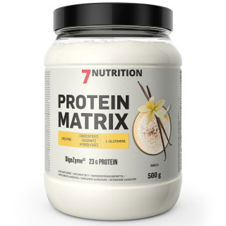 Protein Matrix 500g, 7Nutrition - odżywka białkowa z kreatyną, glutaminą i enzymami trawiennymi!