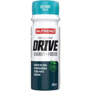 Drive Shot 60ml, Nutrend - zaawansowany shot przedtreningowy z kofeiną!