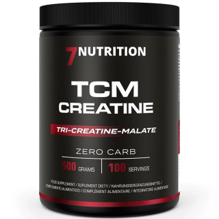 TCM Creatine 500g, 7Nutrition - jabłczan kreatyny z dodatkiem tauryny!