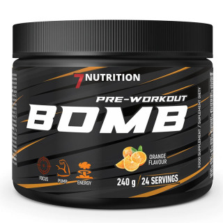 Bomb 240g, 7Nutrition – zapewnia maksimum energii i utrzymuje pompę!