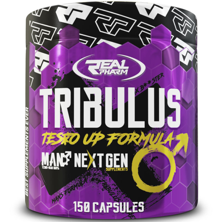 Tribulus 150 kapsułek, Real Pharm – najwyższa jakość ekstraktu tribulus terrestris w kapsułkach!