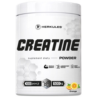Creatine Powder 500g, Herkules – siła, wytrzymałość i masa mięśniowa!