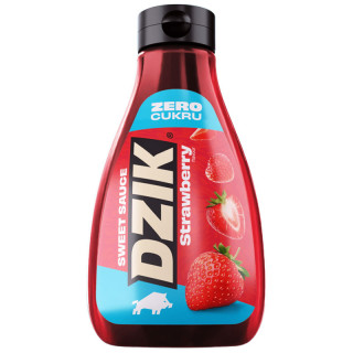 Dzik Zero Sweet Sauce Strawberry 425ml, WKDZIK – idealny dodatek do zdrowej diety!