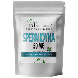Spermidyna 50mg 60 kapsułek, Forest Vitamin – suplementacja wspierająca komórki!