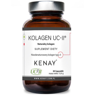 Kolagen UC-II 60 kapsułek, Kenay – naturalny kolagen typu II wspierający regenerację tkanki łącznej!